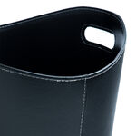 Silverflame Leather Log Bucket 13"